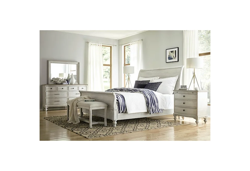 Litchfield 750 California King Bedroom Group by American Drew at Esprit Decor Home Furnishings